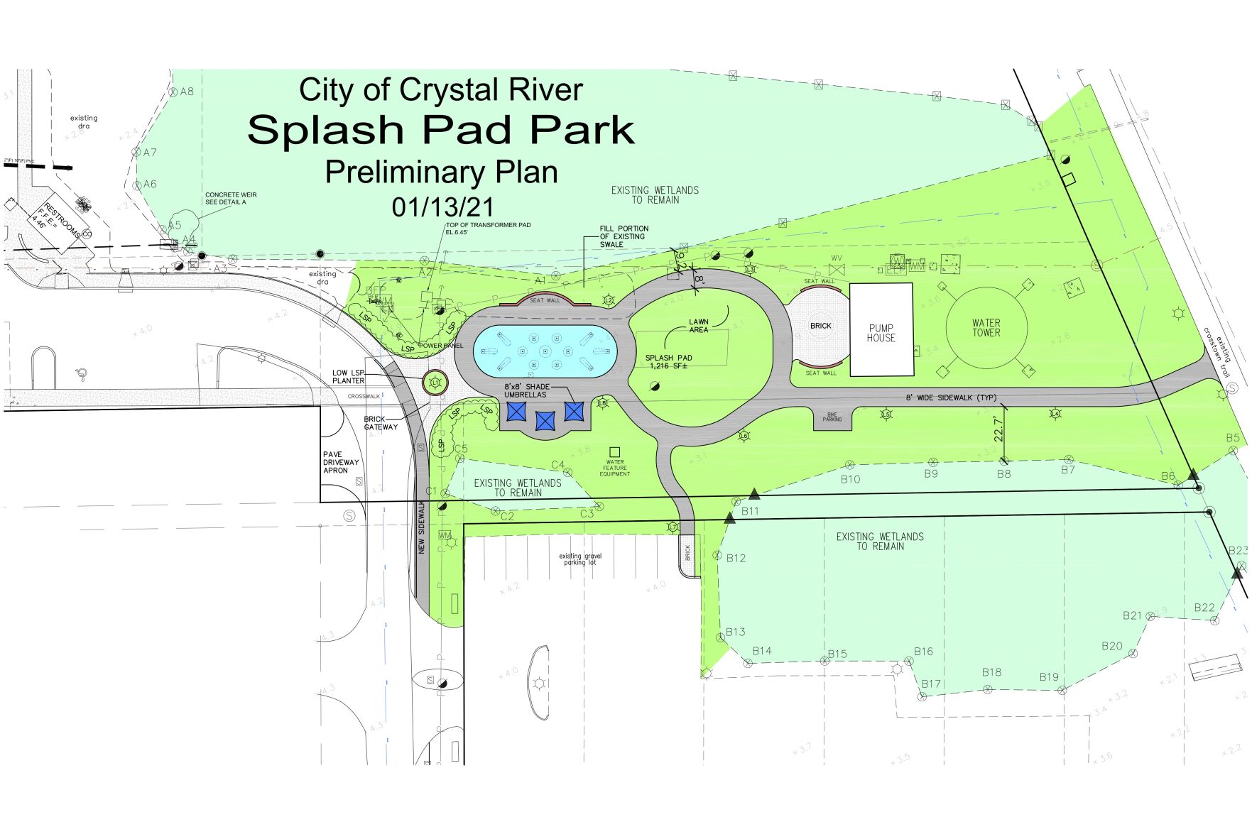 CR Splash Pad Design Draft Jan. 13, 2021